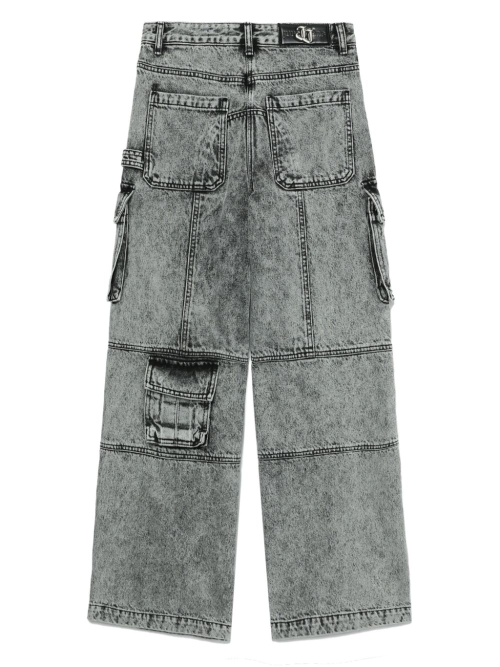 mid-rise wide-leg jeans - 6
