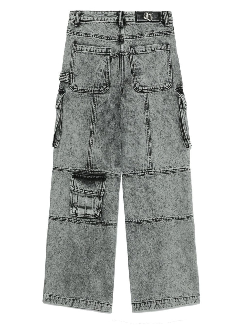 mid-rise wide-leg jeans 6