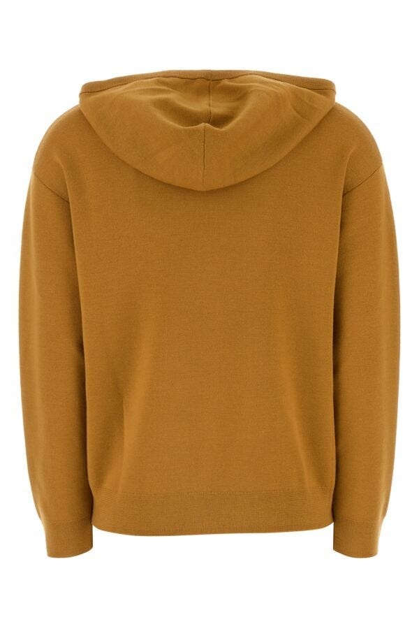 Max Mara Women Mustard Wool Sfinge Sweatshirt - 2