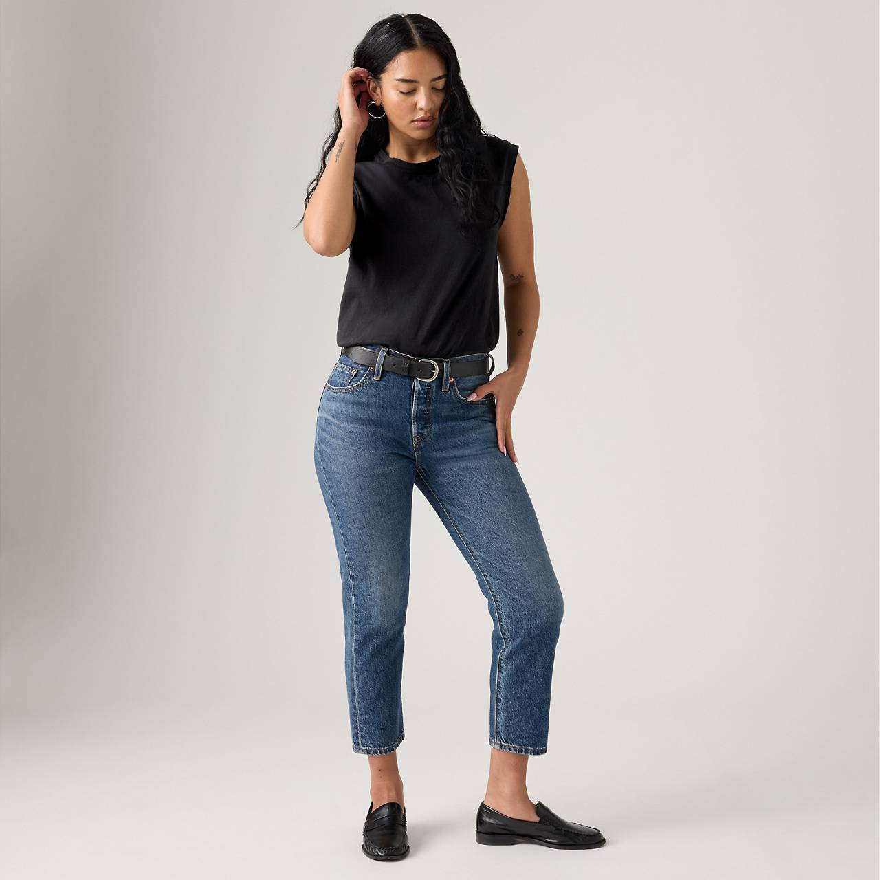 501® ORIGINAL FIT CROPPED LIGHTWEIGHT WOMEN'S JEANS - 2