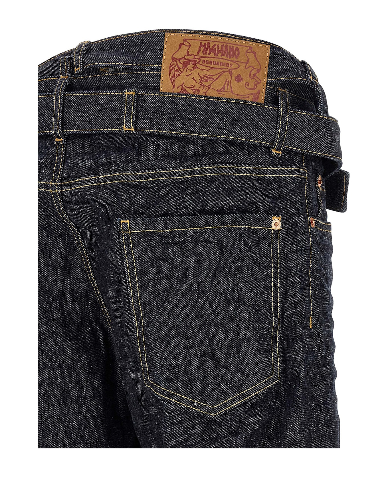 Magliano X Dsquared2 Capsule 'butch' Jeans - 4