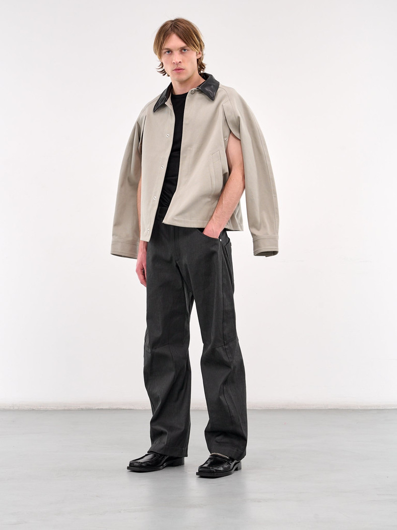 Omar Afridi Paneled Trousers outlook
