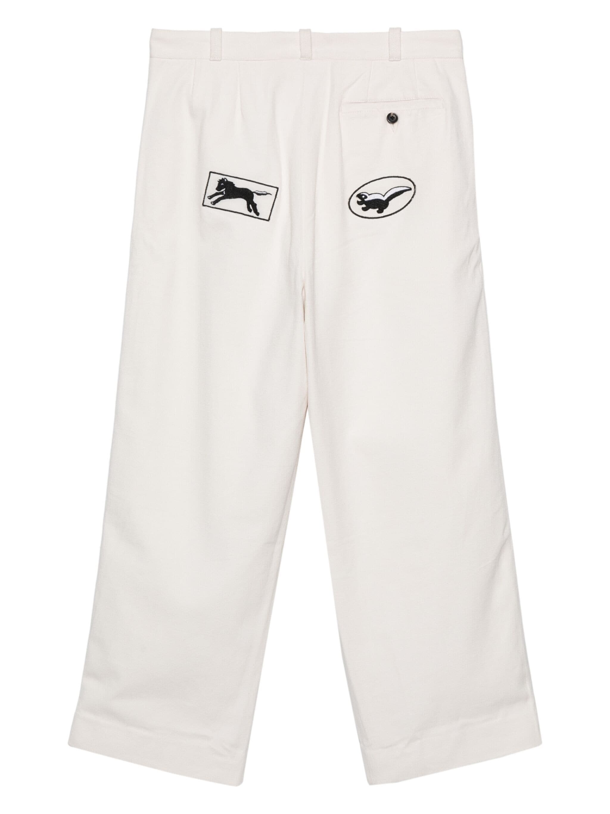 Skunk Tail straight-leg trousers - 2