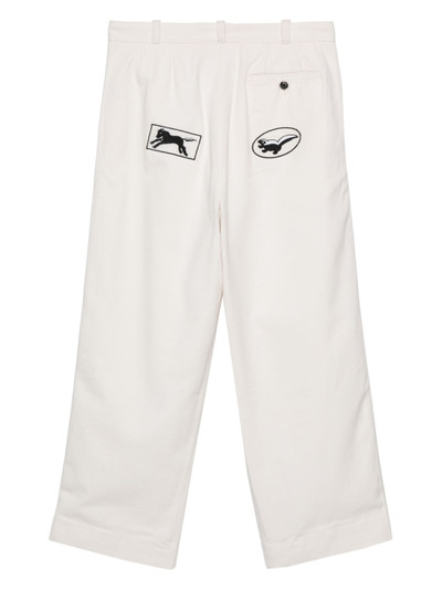 BODE Skunk Tail straight-leg trousers outlook