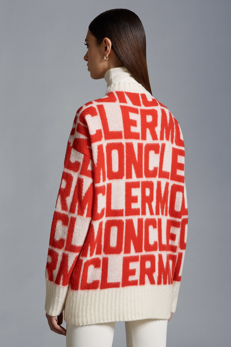 Logo Wool Jacquard Sweater 5