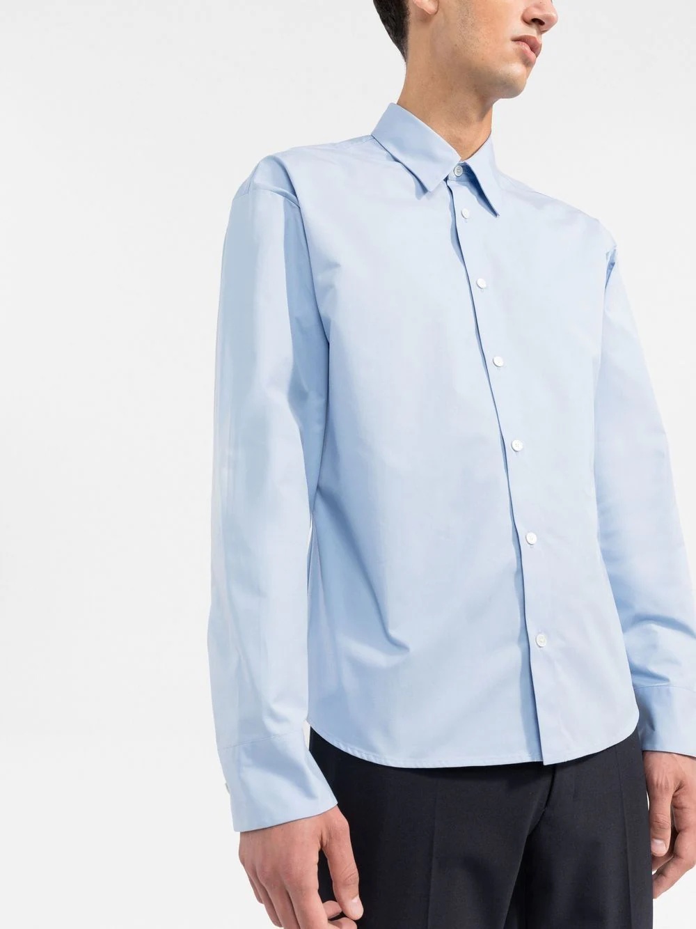 long-sleeve cotton shirt - 3