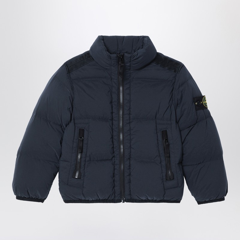 Navy blue padded jacket - 1