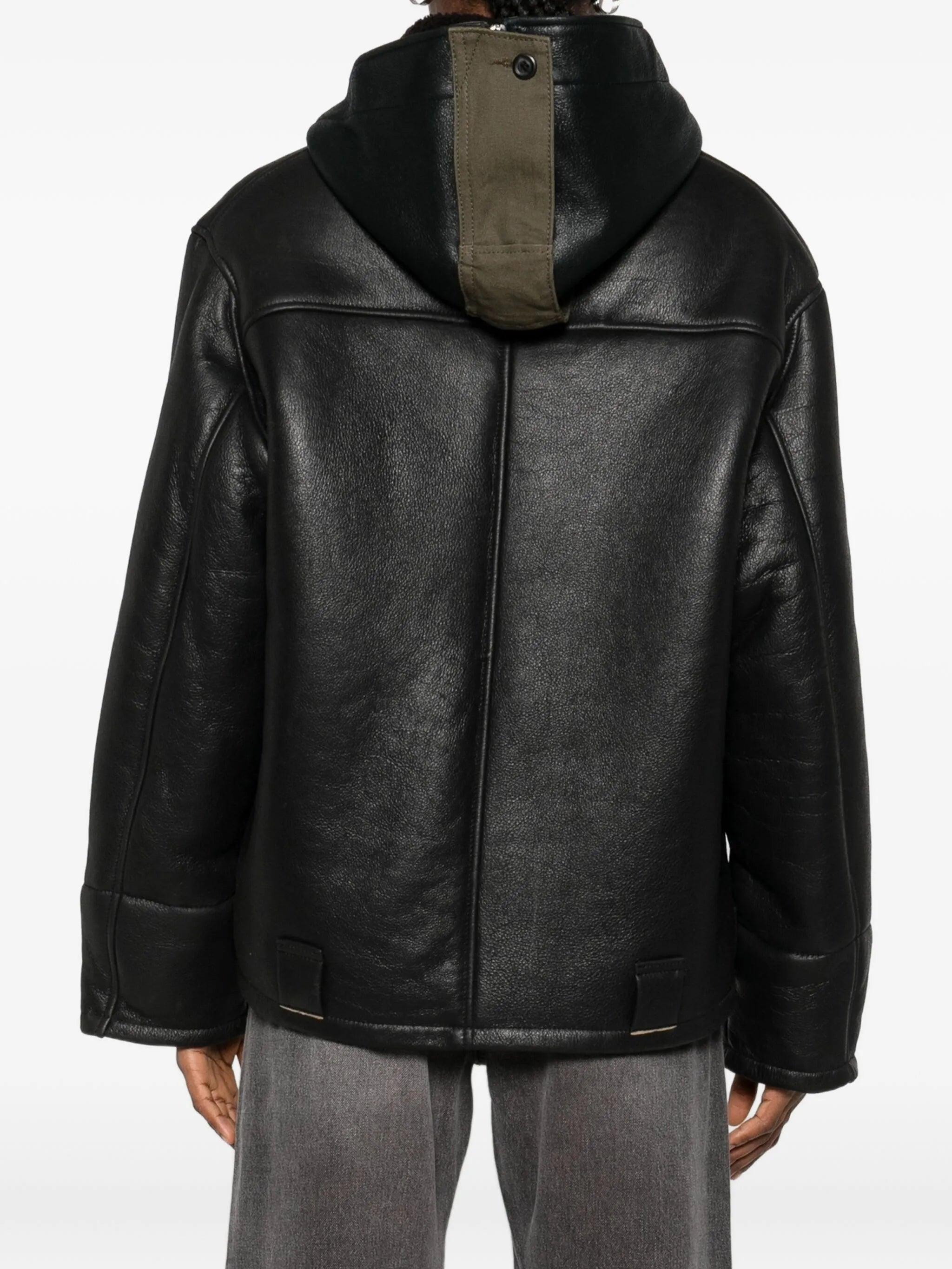 Our Legacy Hooded Shearling Jacket - 3