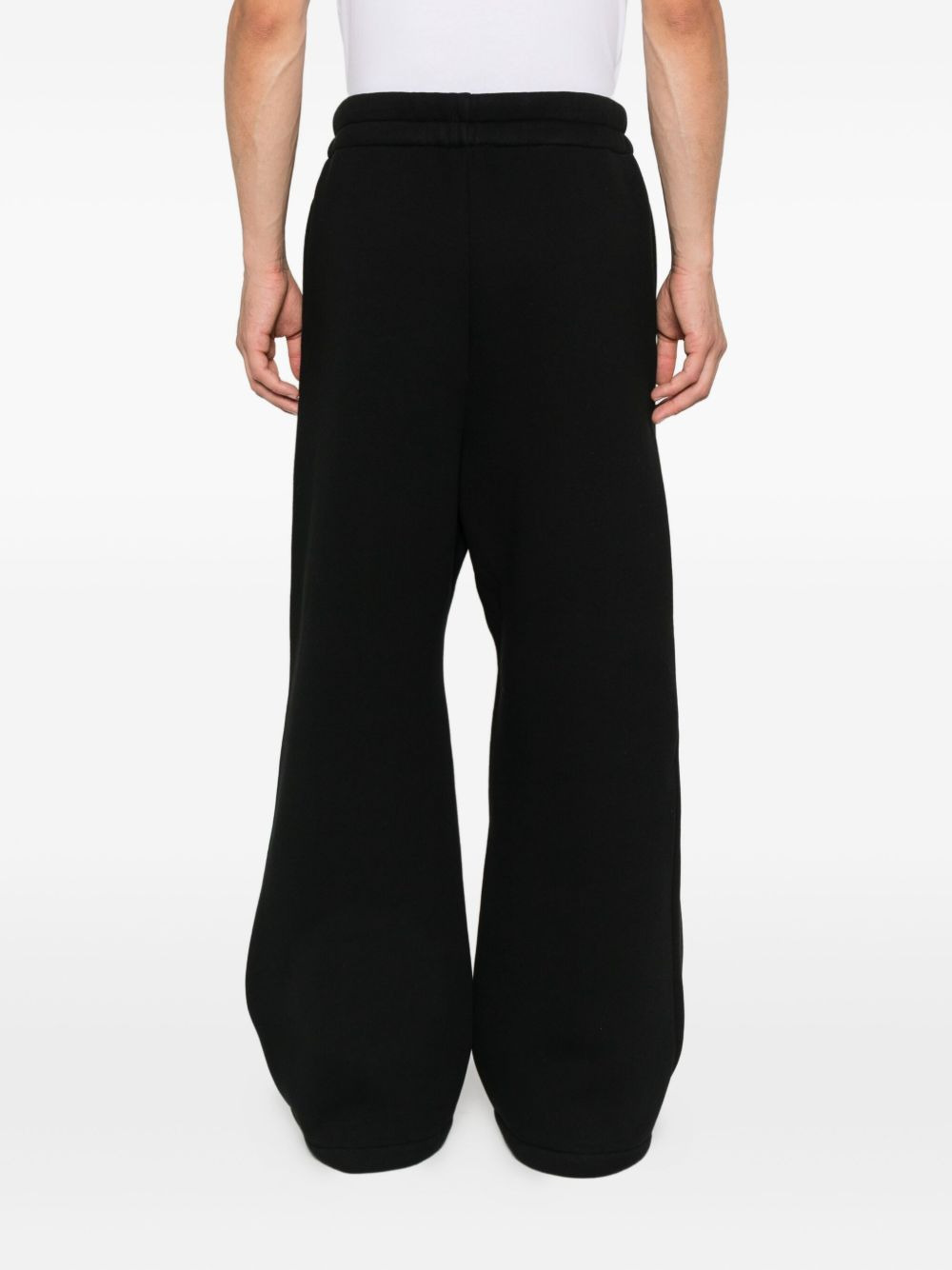 drawstring-waist track pants - 4