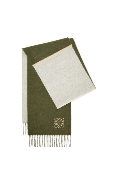 Loewe Window scarf in wool and cashmere outlook