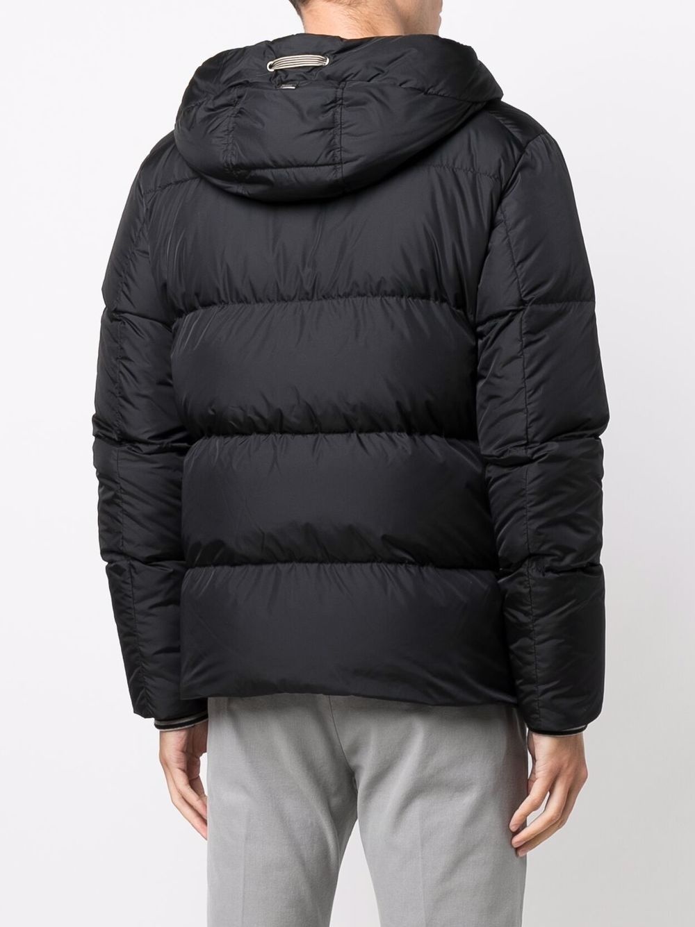 hooded down-padded jacket - 4