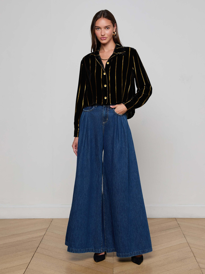 Cosette Velvet Shirt 5