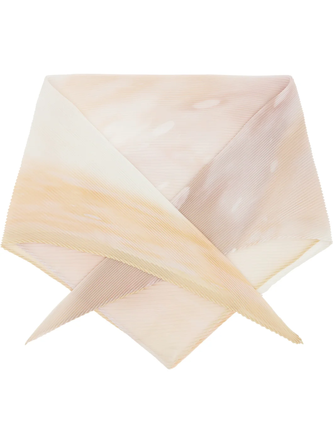 Taupe & Orange Sea Bubble Scarf - 1