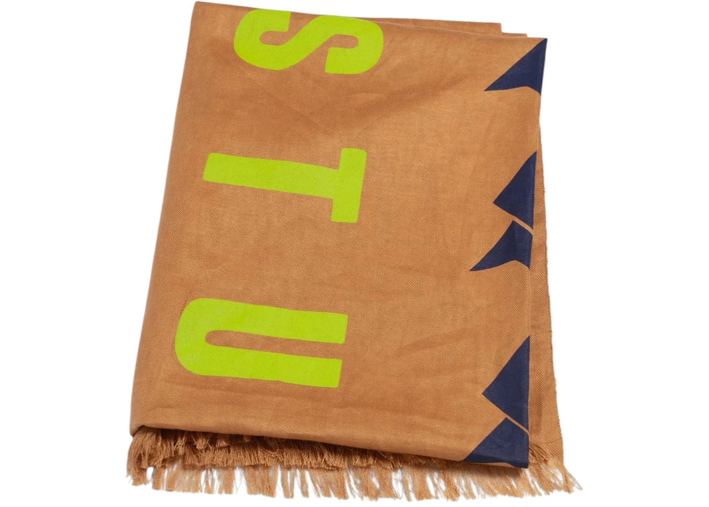 Stussy Linen Surfman Beach Blanket Brown - 1