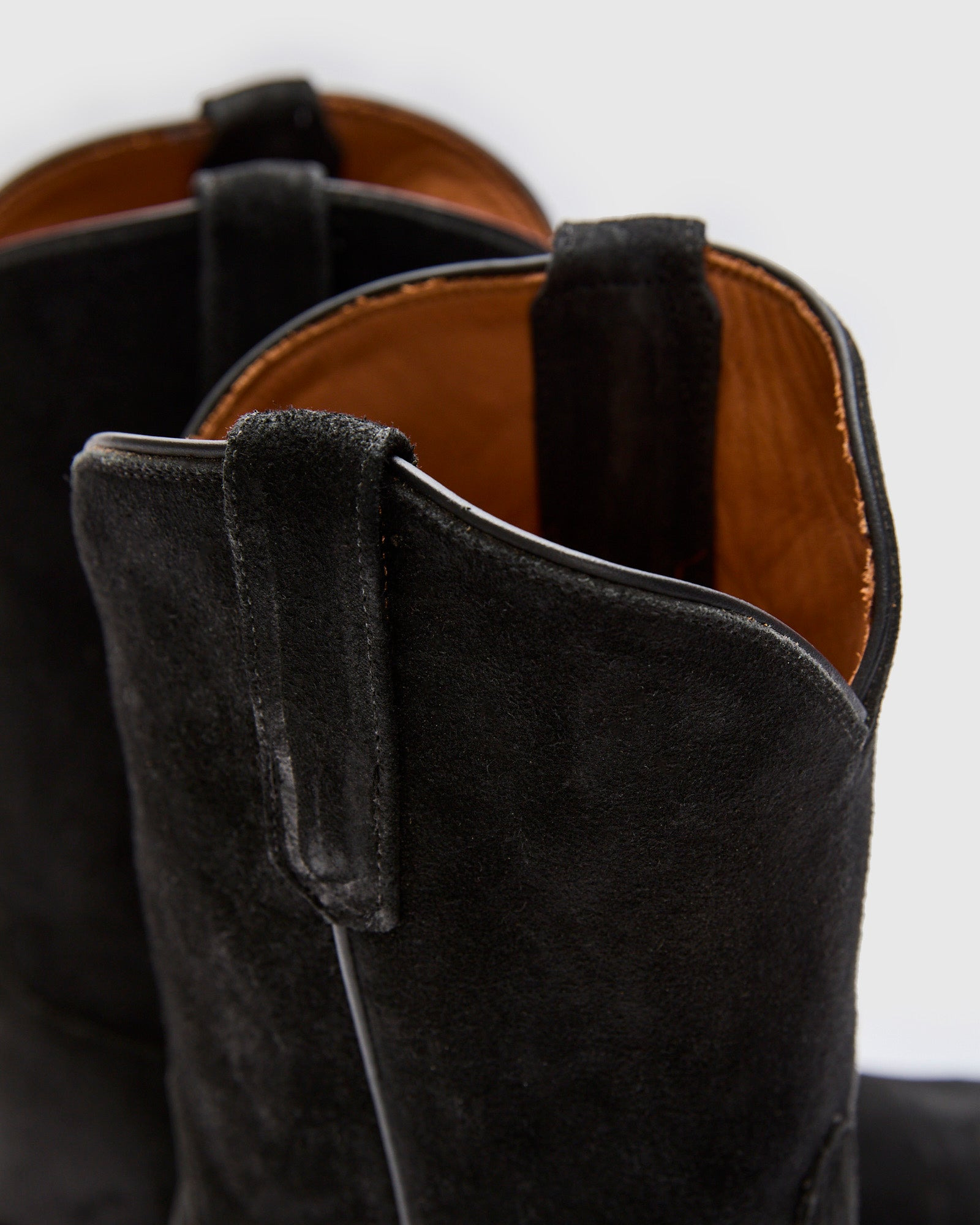 Walker Boot in Black Roughout - 8