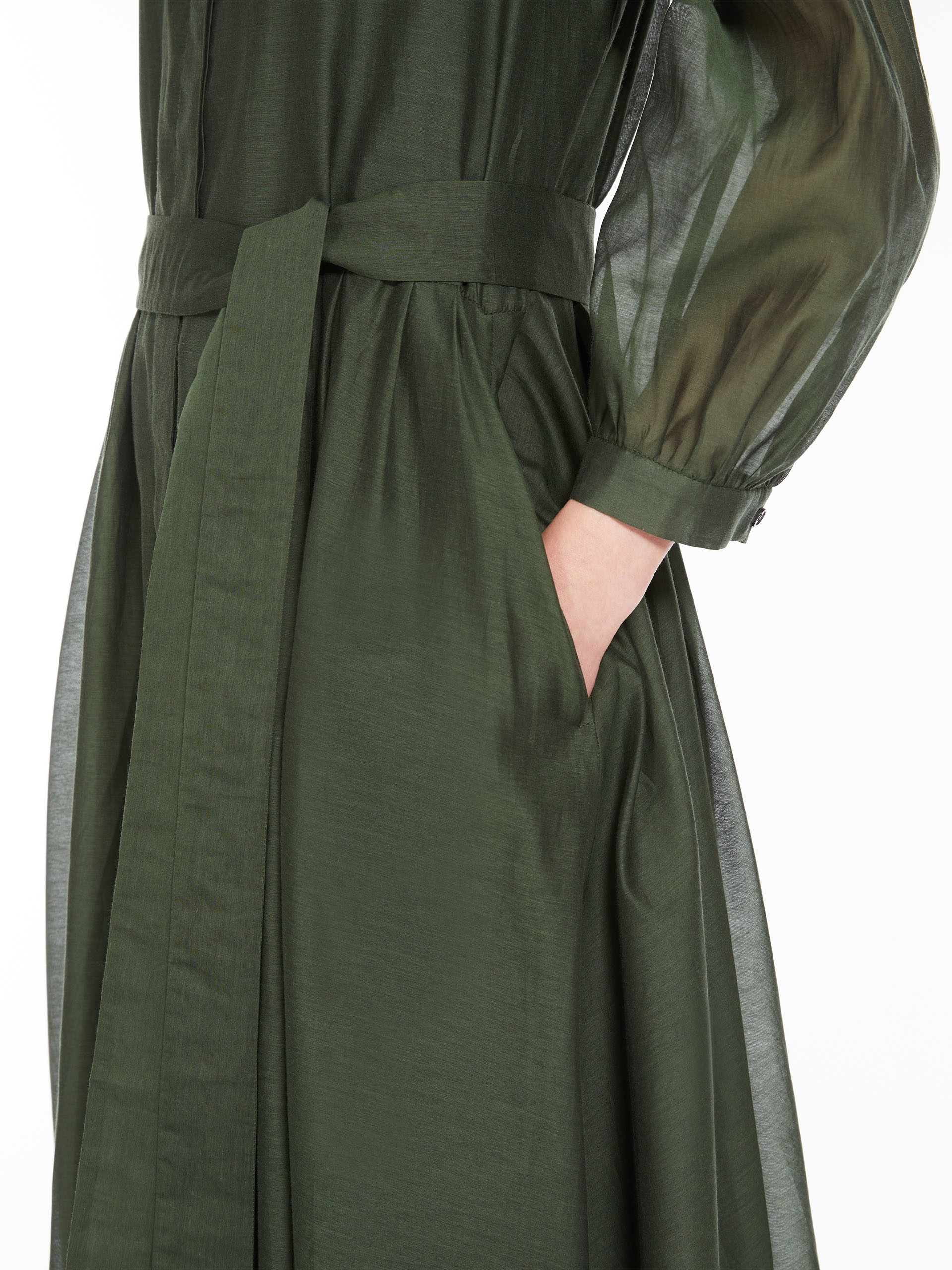 white christmas dresses Velvet by Graham & Spencer Avery Silk Cotton Voile Dress main image 0