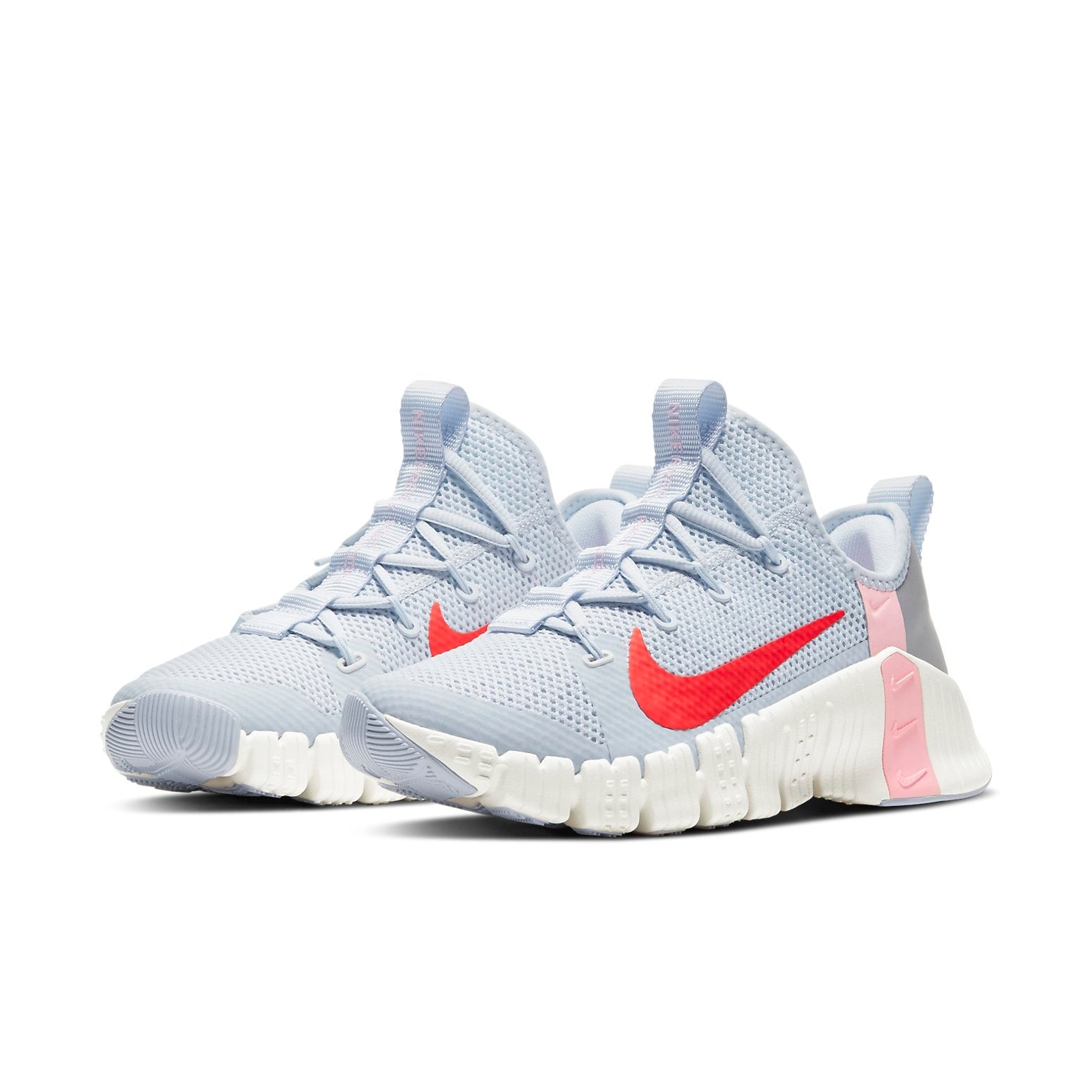 (WMNS) Nike Free Metcon 3 'Light Blue Bright Crimson' CJ6314-006 - 3