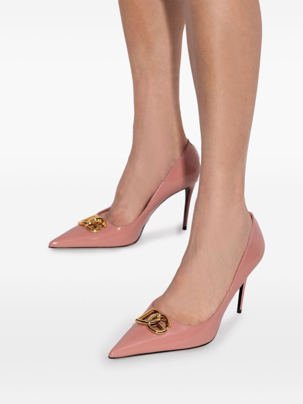 90mm logo-detailing pumps - 6