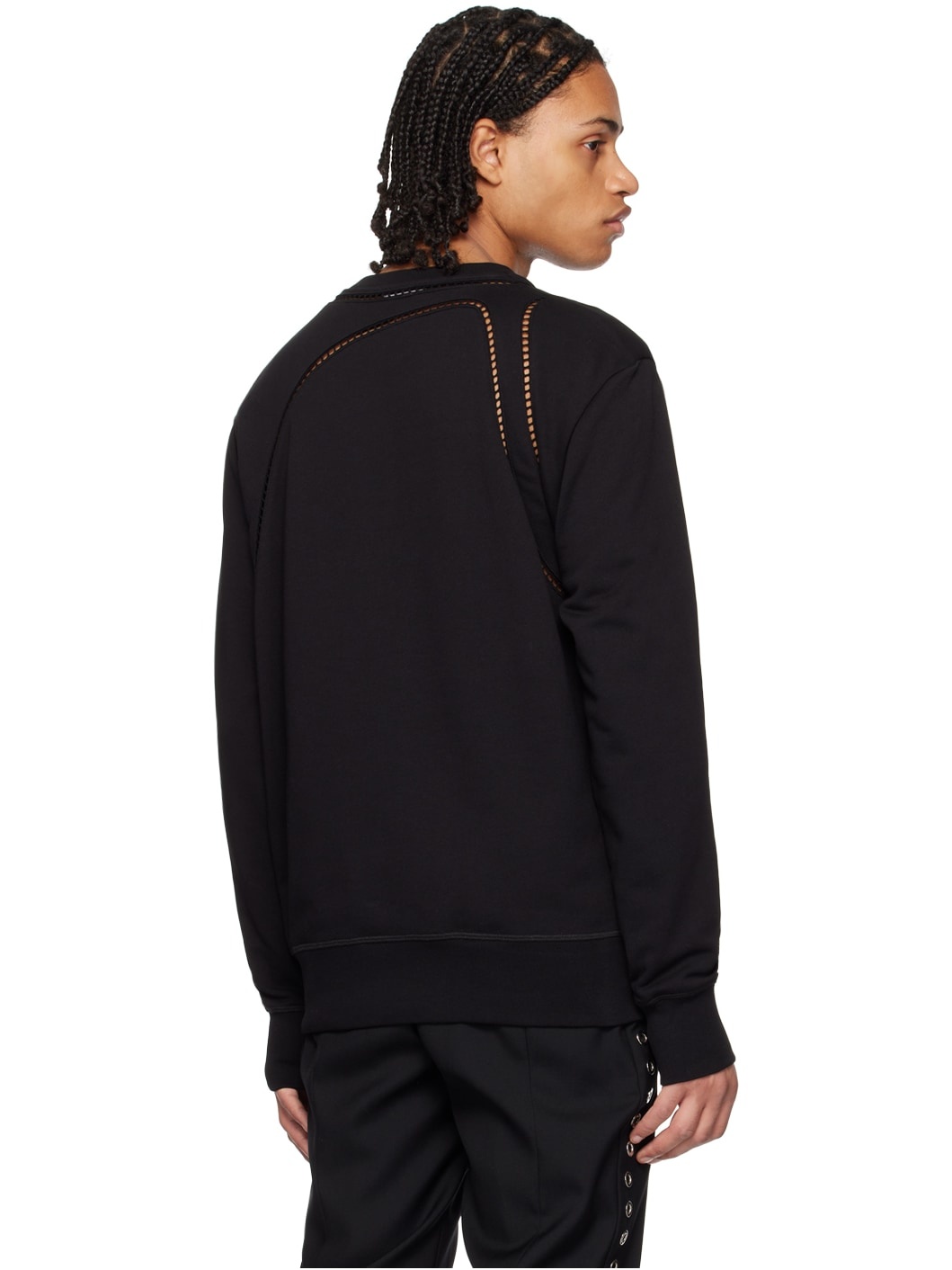 Black Crewneck Sweatshirt - 3