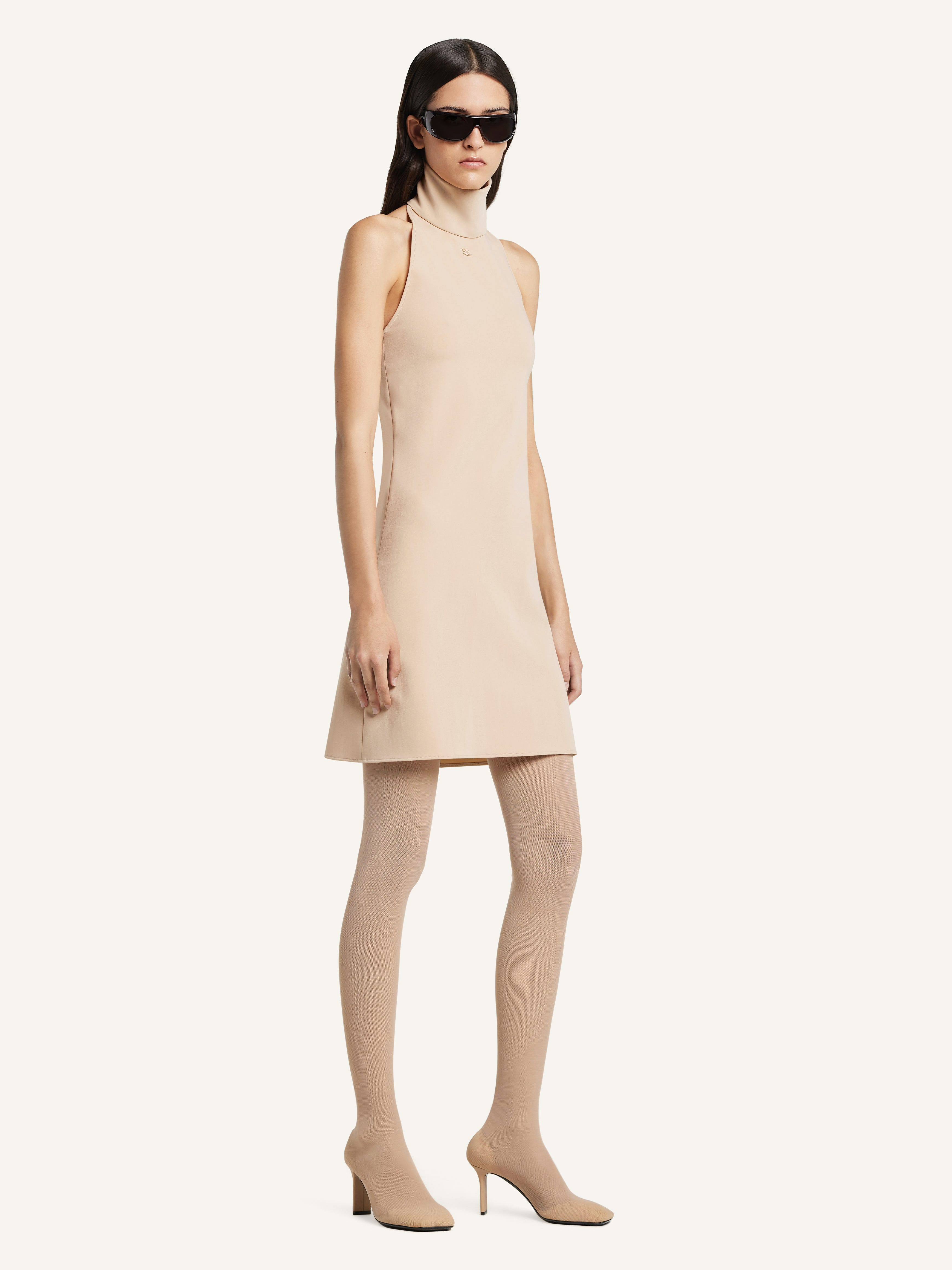 A-LINE JERSEY DRESS - 3