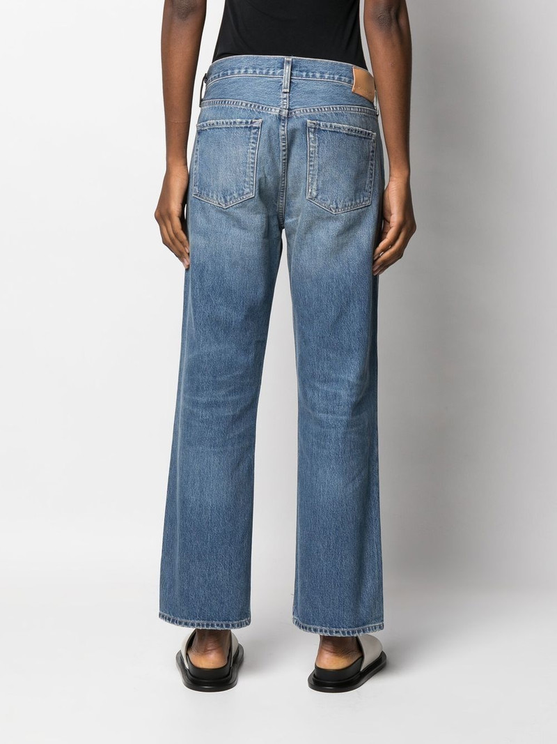 high-rise straight-leg jeans 4