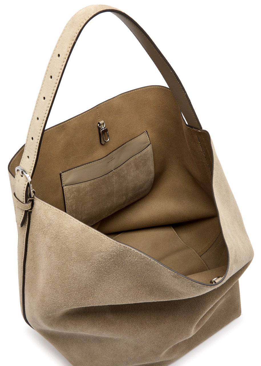 Toteme Belted Suede Tote - 4