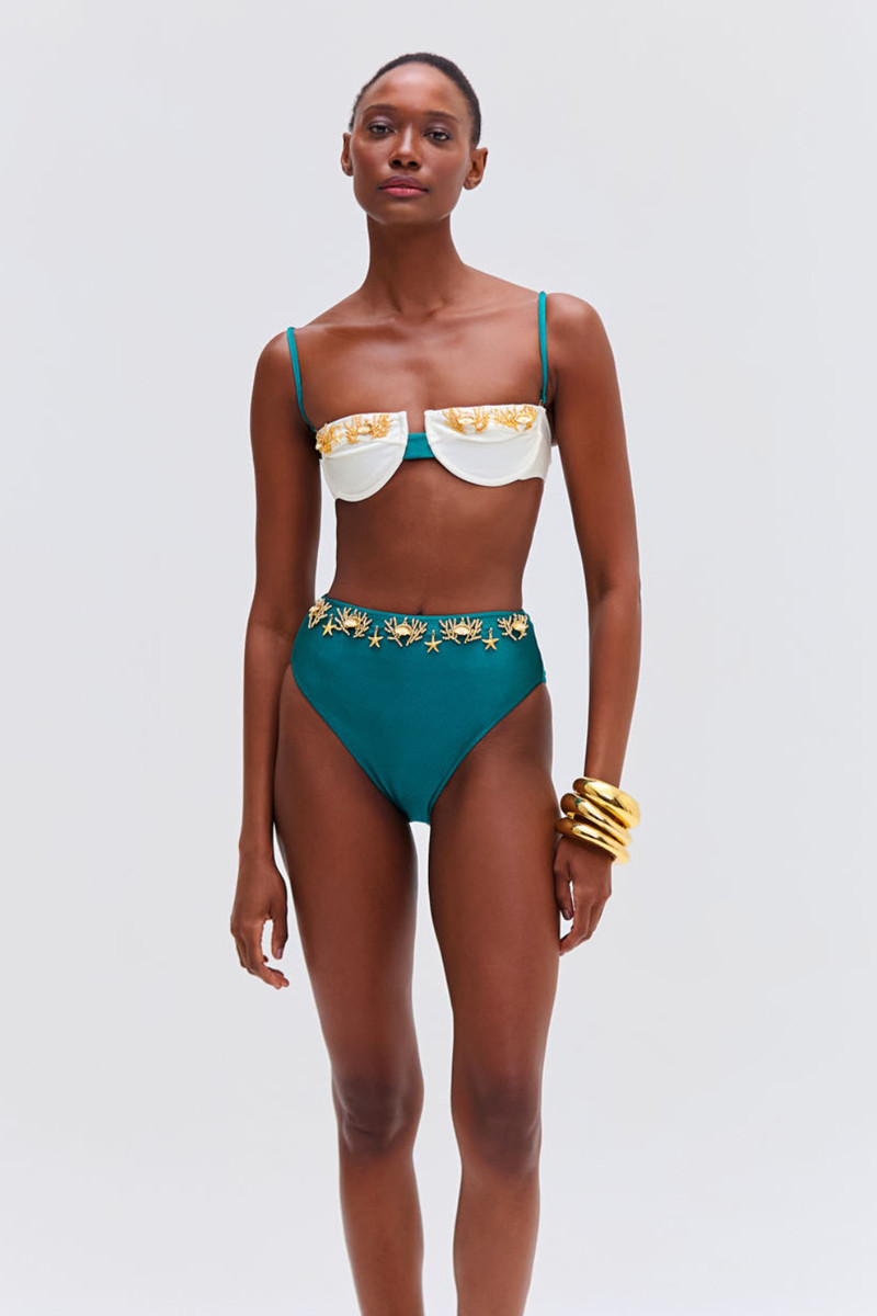 PORTOFINO HAND-BEADED BIKINI BOTTOM 1