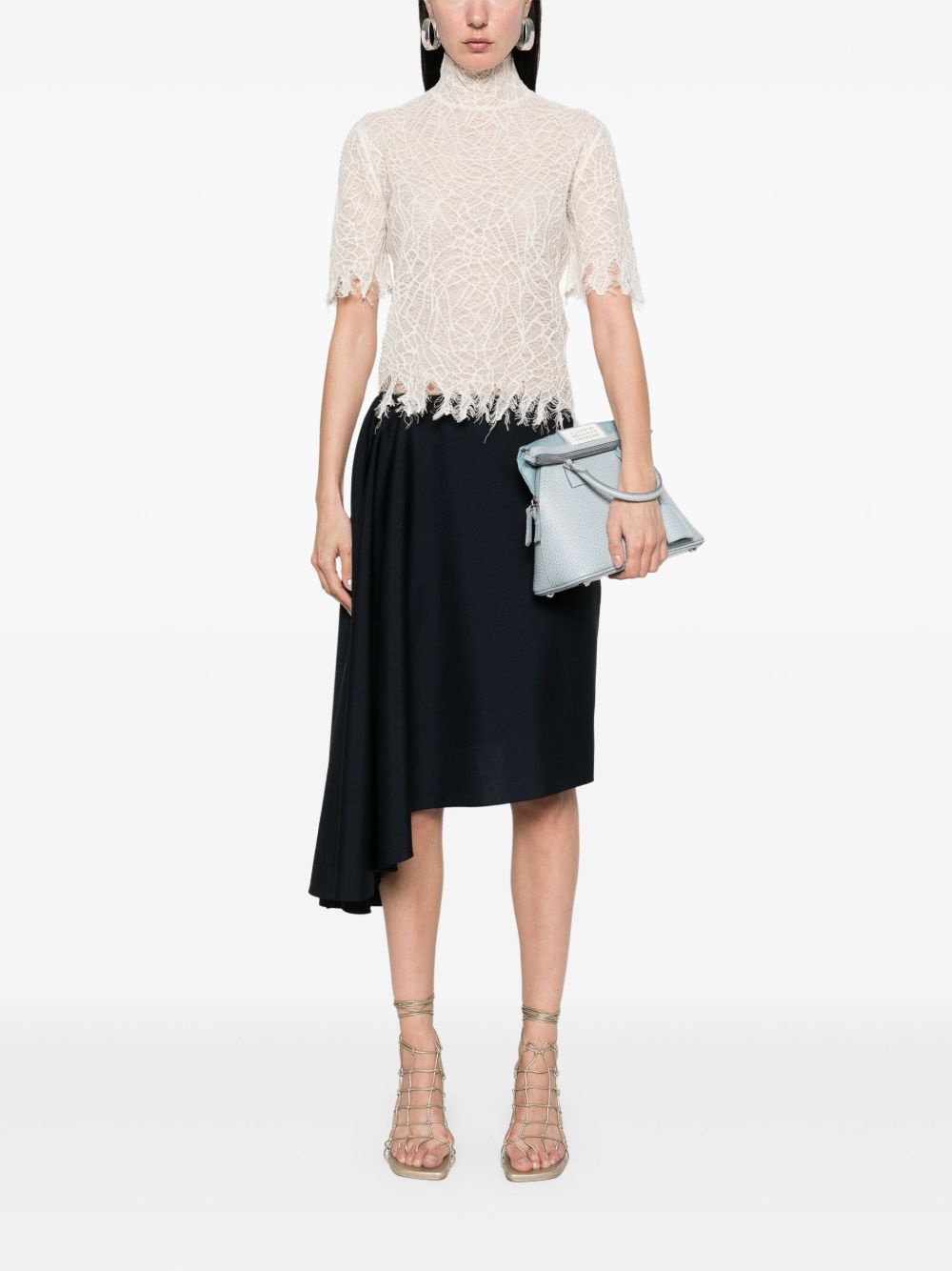 lace blouse - 2