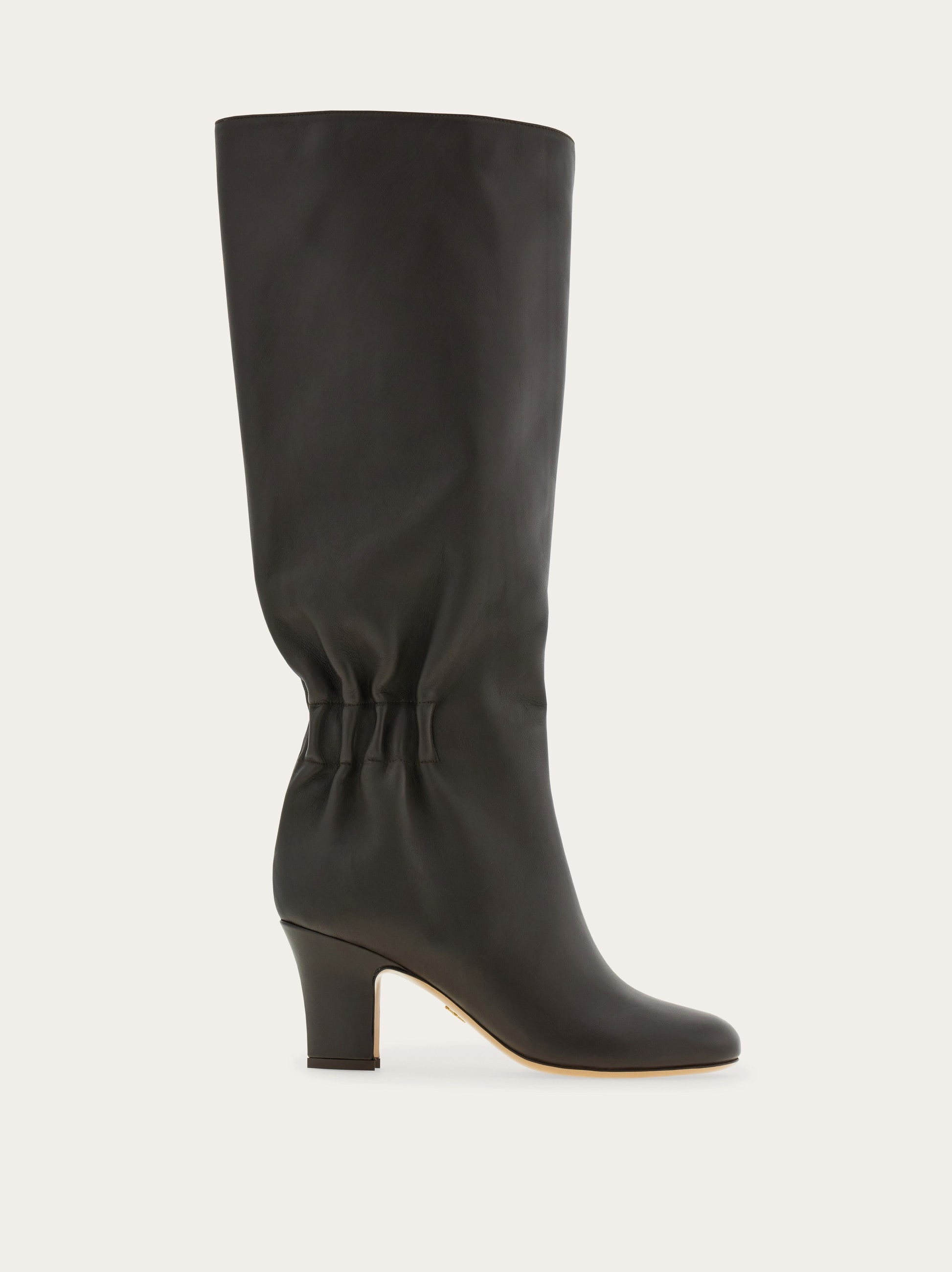 Knee boot with ruched detail - 6