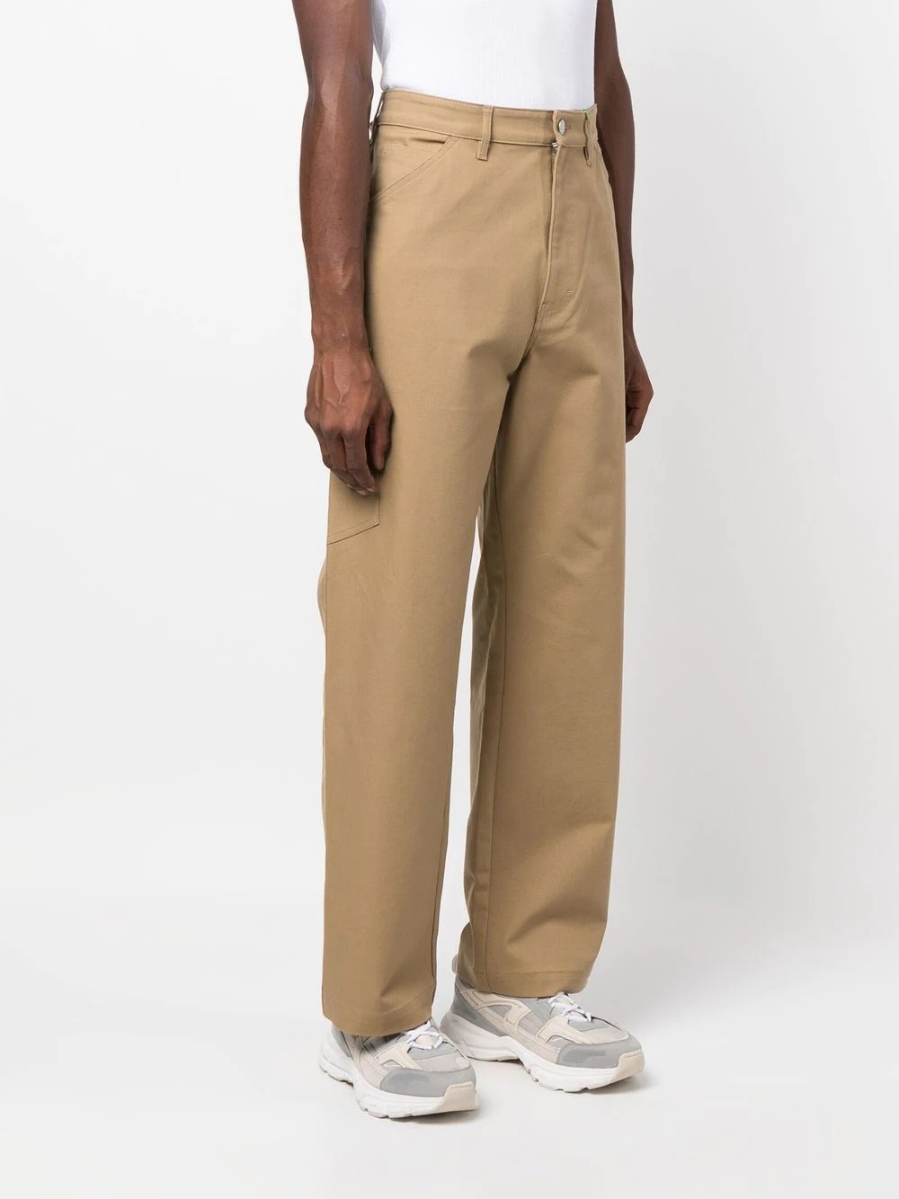 straight-leg Carpenter trousers - 3