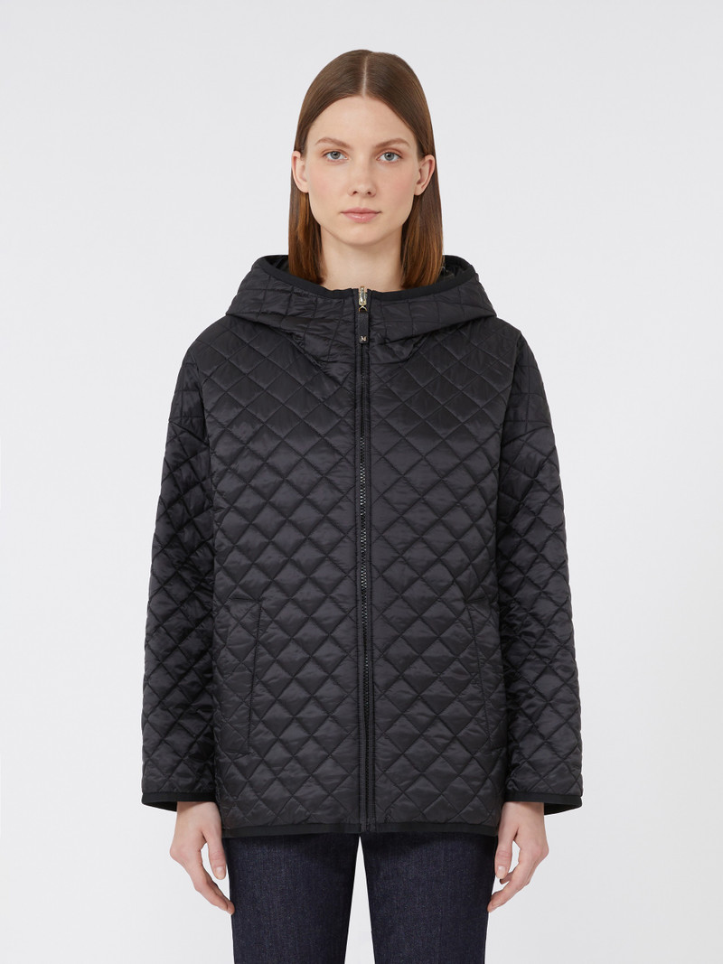 LEO Reversible padded jacket in water-repellent canvas 3