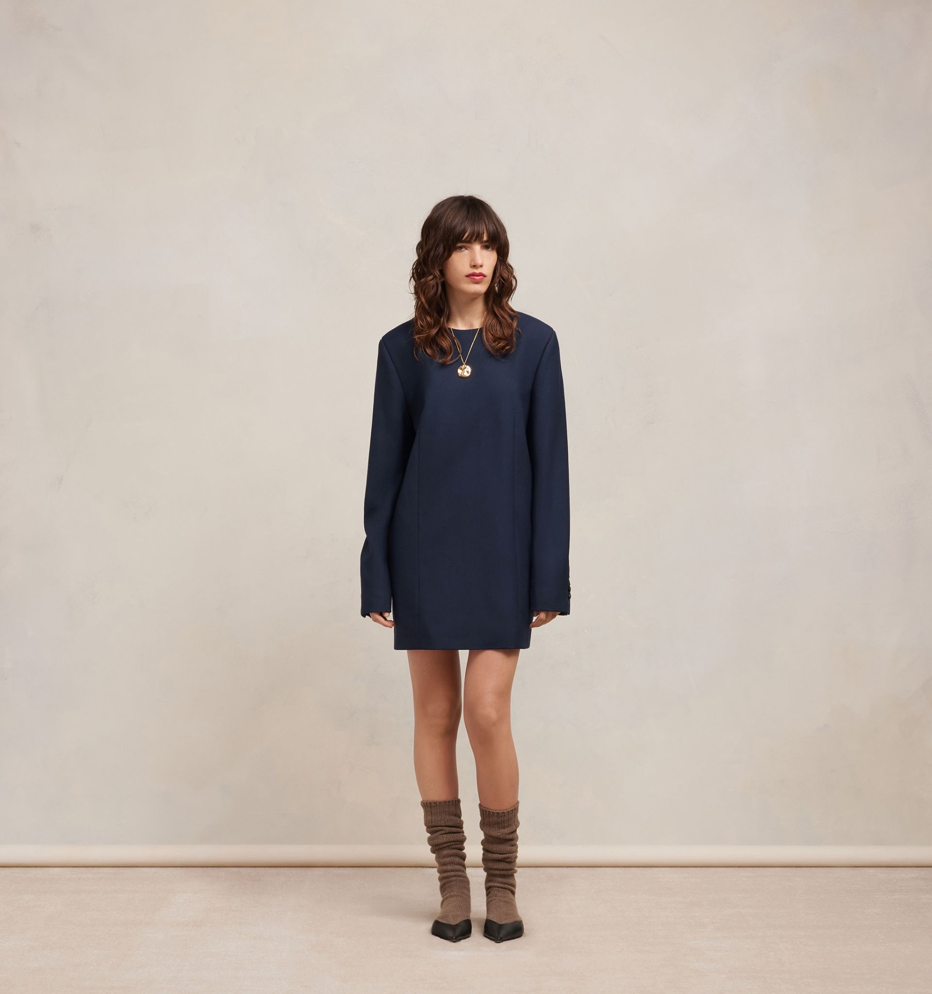 Tailored Short Dress - 3
