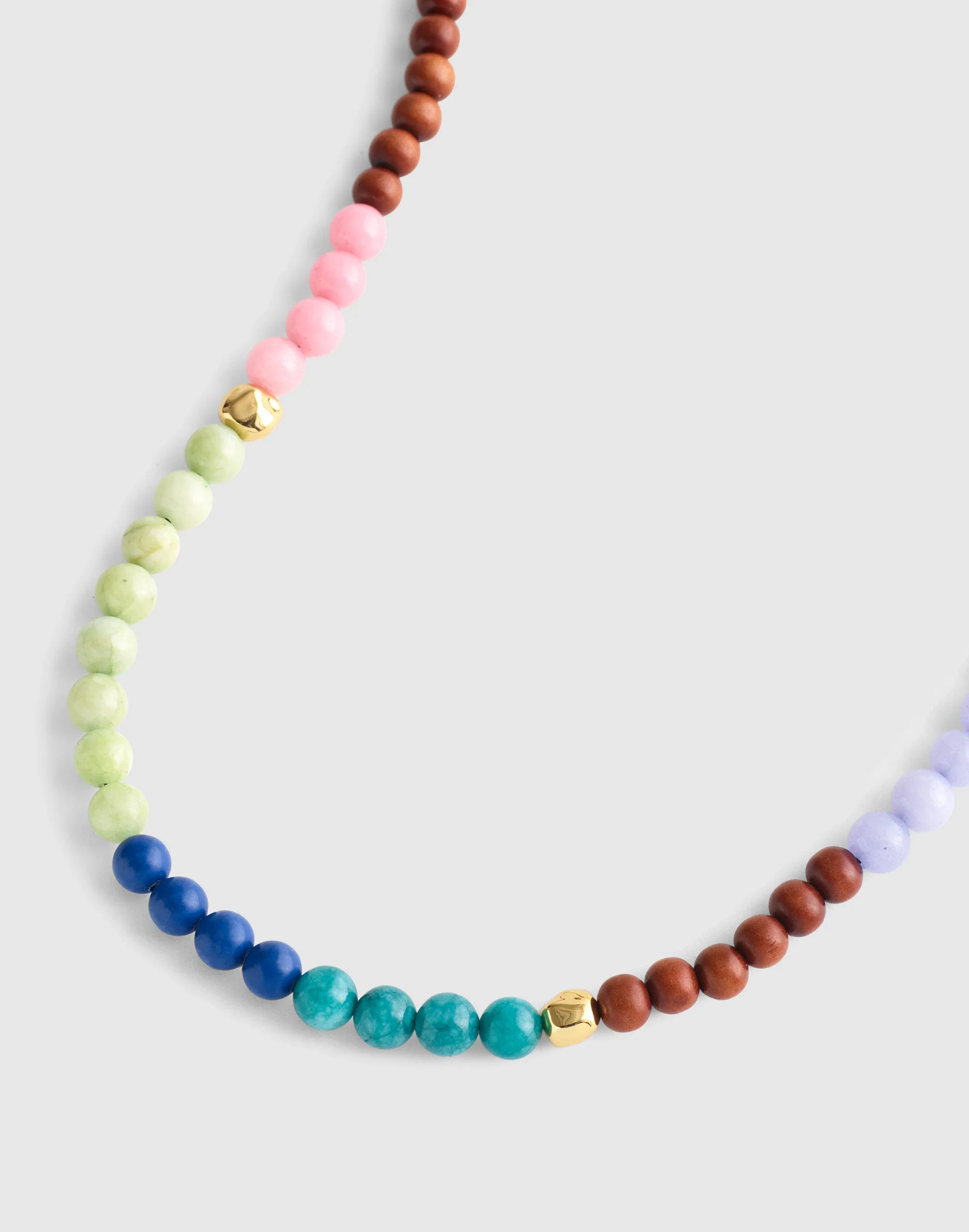 Madewell x Shopbop Semiprecious Beaded Necklace - 1