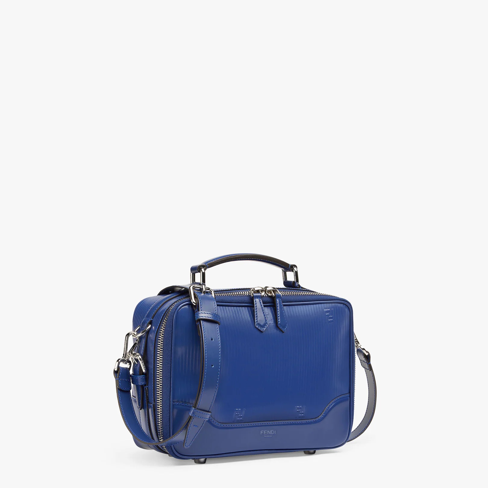 Blue leather bag - 2