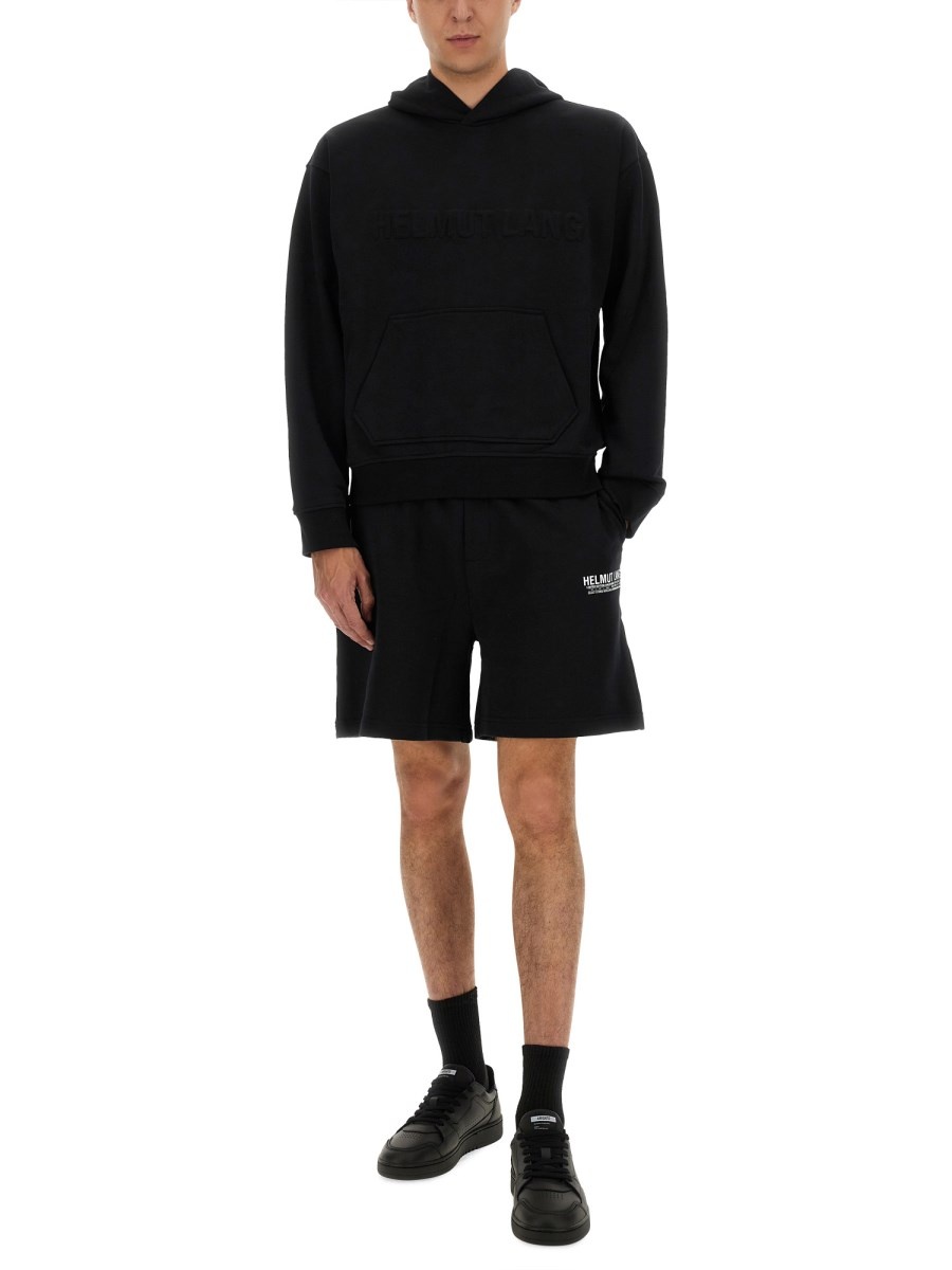 SWEATSHIRT WITH EMBOSSED LOGO - 2