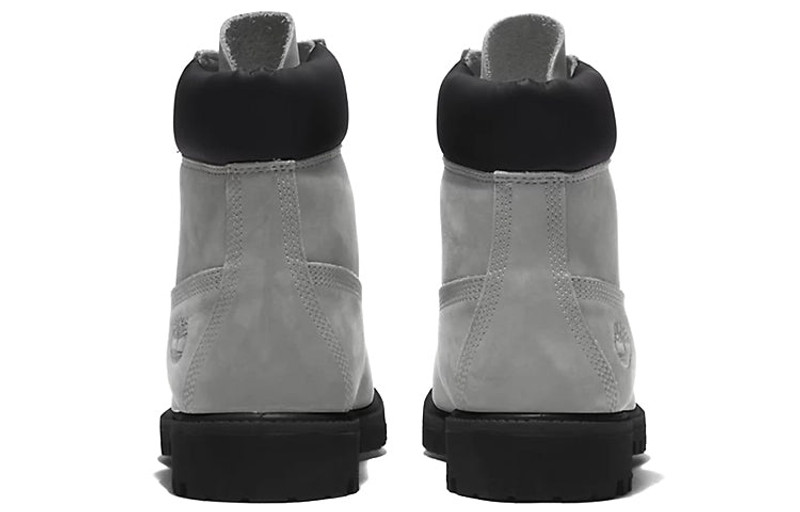 Timberland Timberland Premium 6 Inch Boots 'Grey Nubuck with Red' A5S6ZD52 outlook