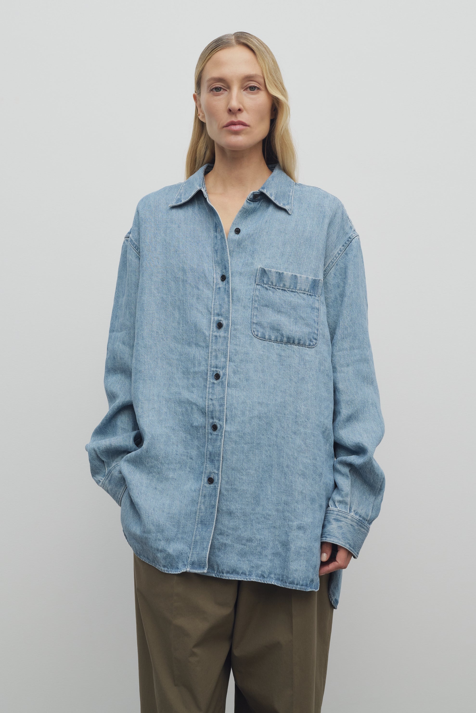 Nesson Shirt in Linen - 3