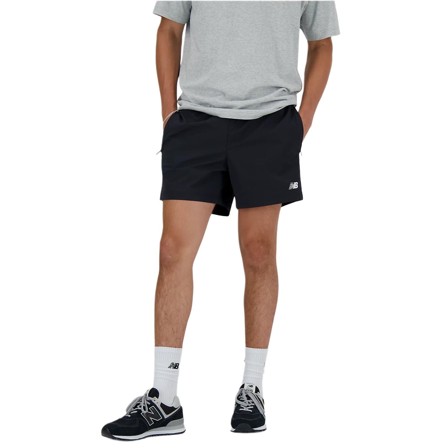 New Balance Athletics Stretch Woven Short 5" 'Black' MS41517-BK - 2
