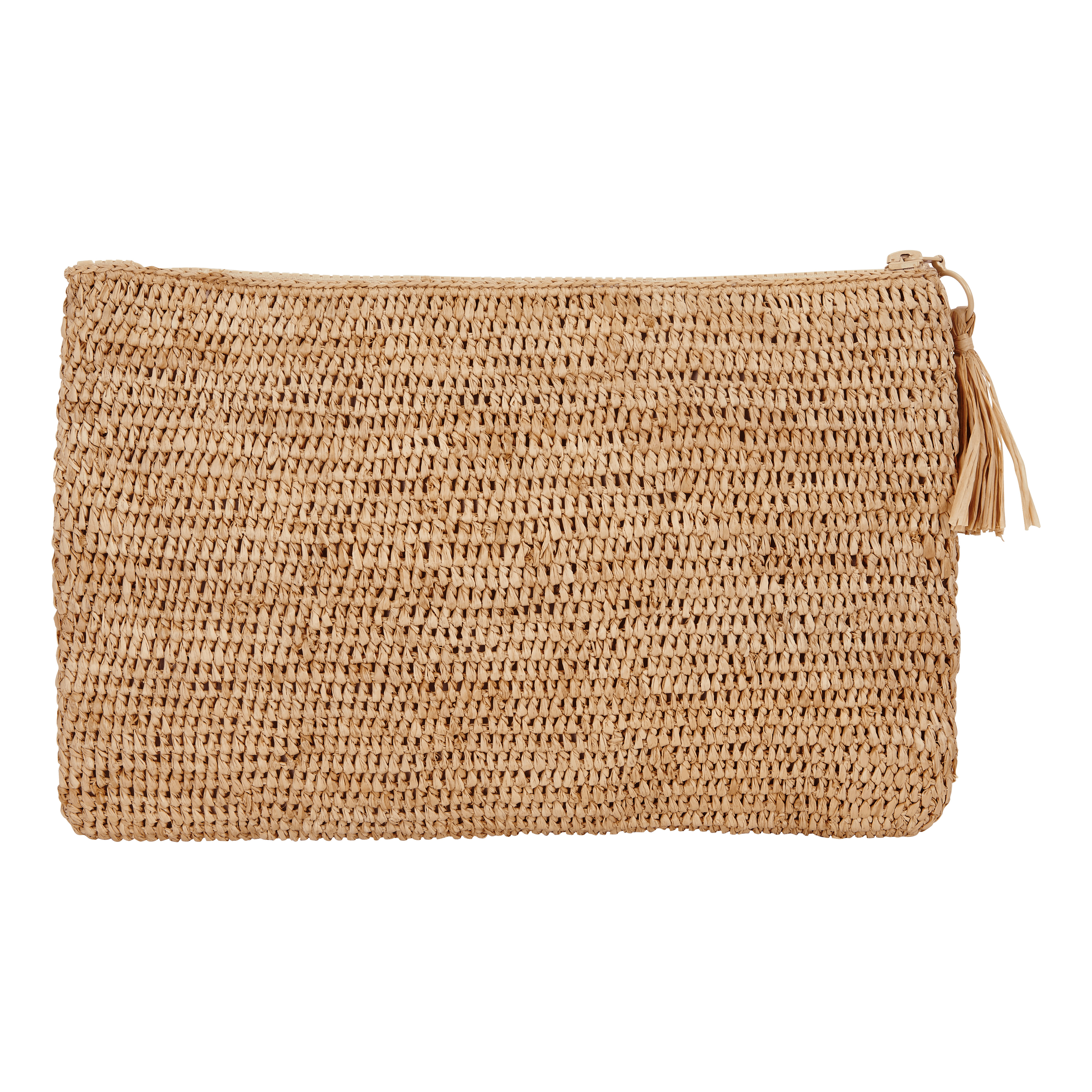 Raffia Unisex Beach Pouch - 2