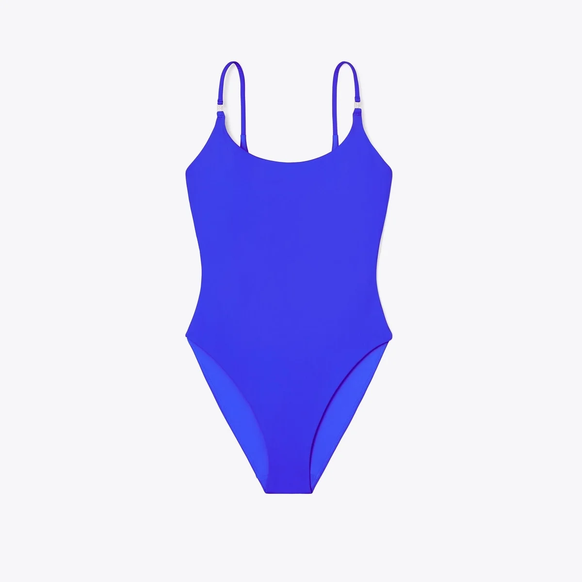 Solid Swimsuit - 1