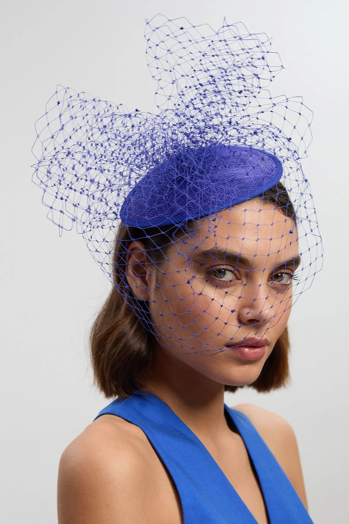 Net Headband Fascinator - 1