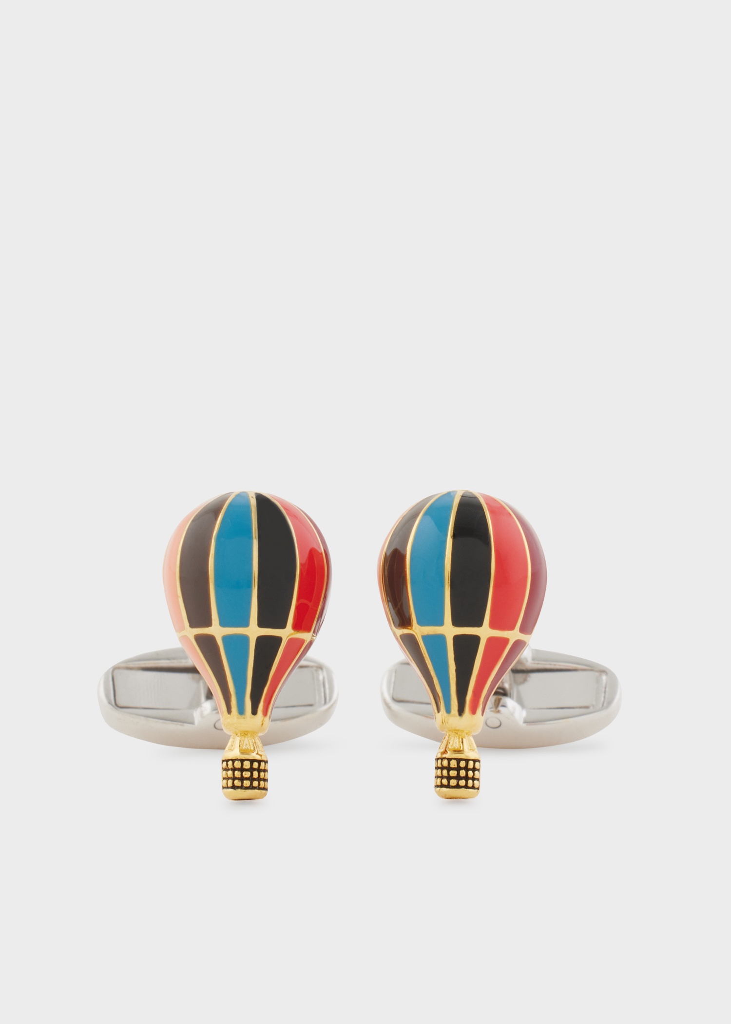 'Signature Stripe' Hot Air Balloon Cufflinks - 1