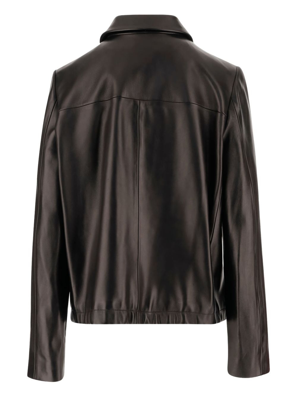 Jackson zip-front leather jacket - 2