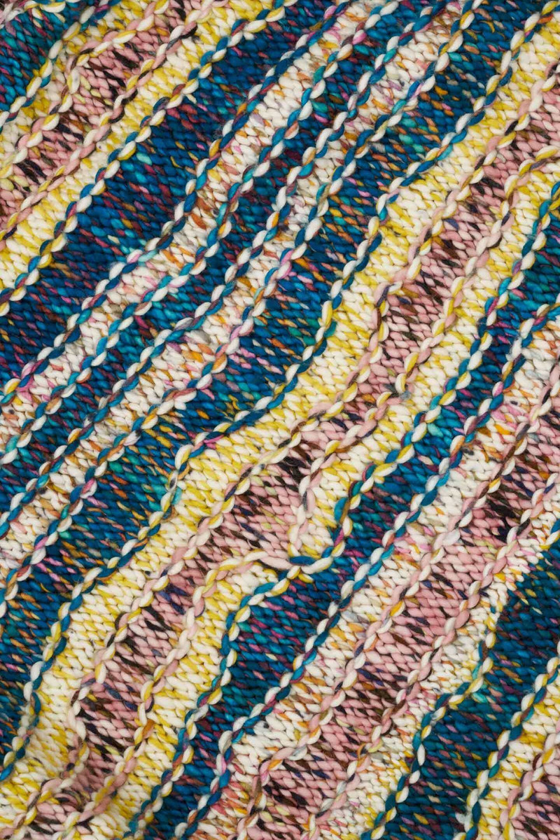 The Elder Statesman DISHEVELED CROCHET BLANKET outlook
