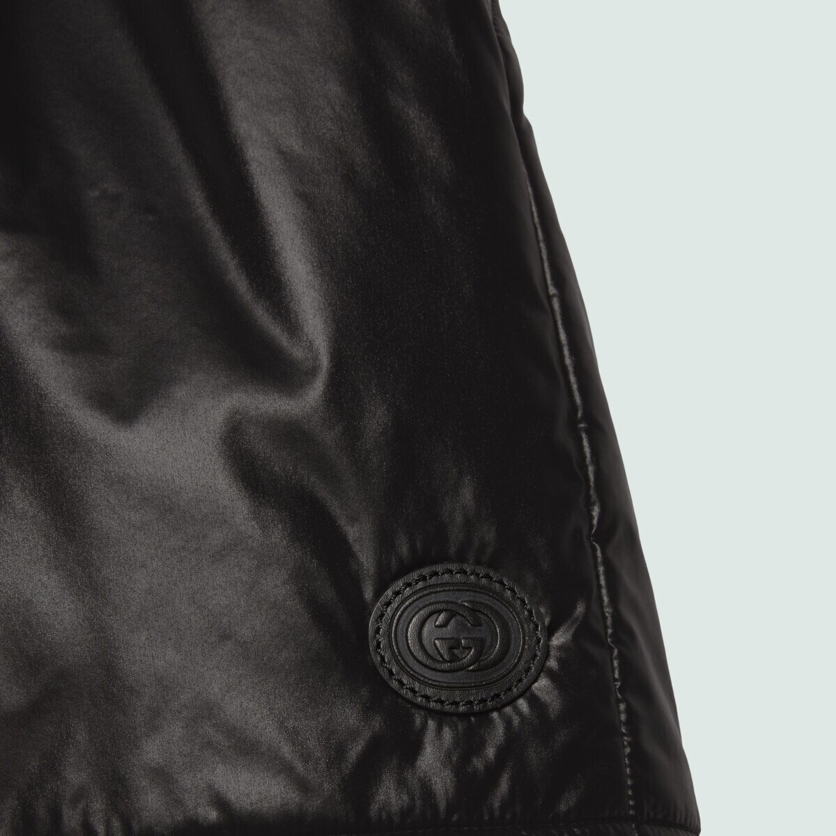Nylon and GG canvas shorts - 4