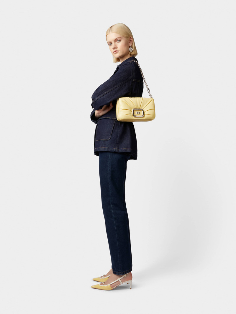 Viv' Choc Bag in Leather 8