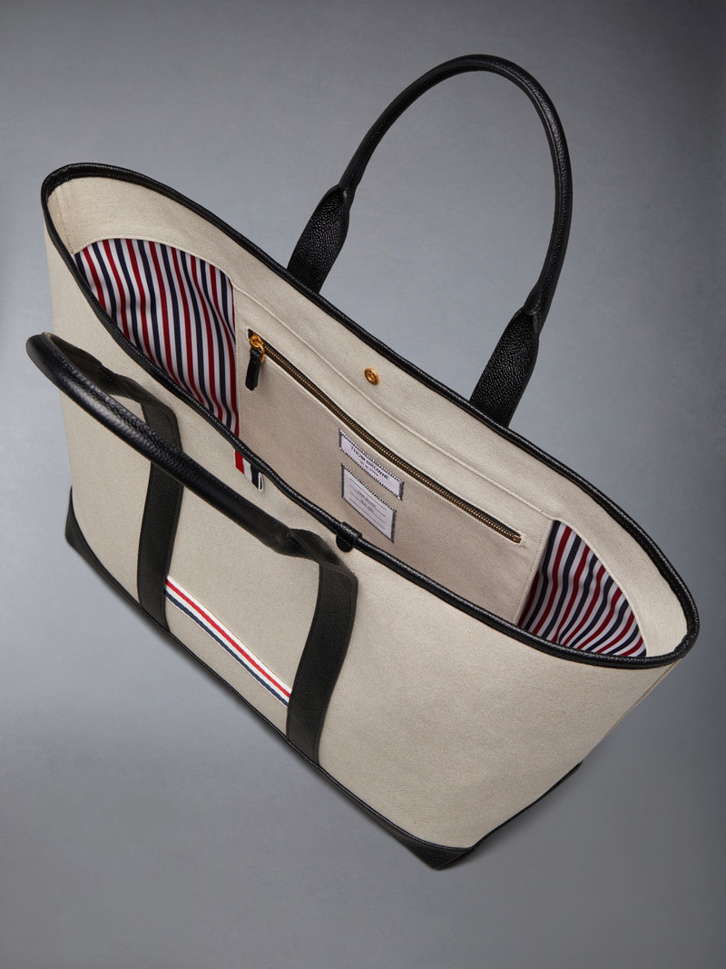 medium RWB-stripe tote bag 6