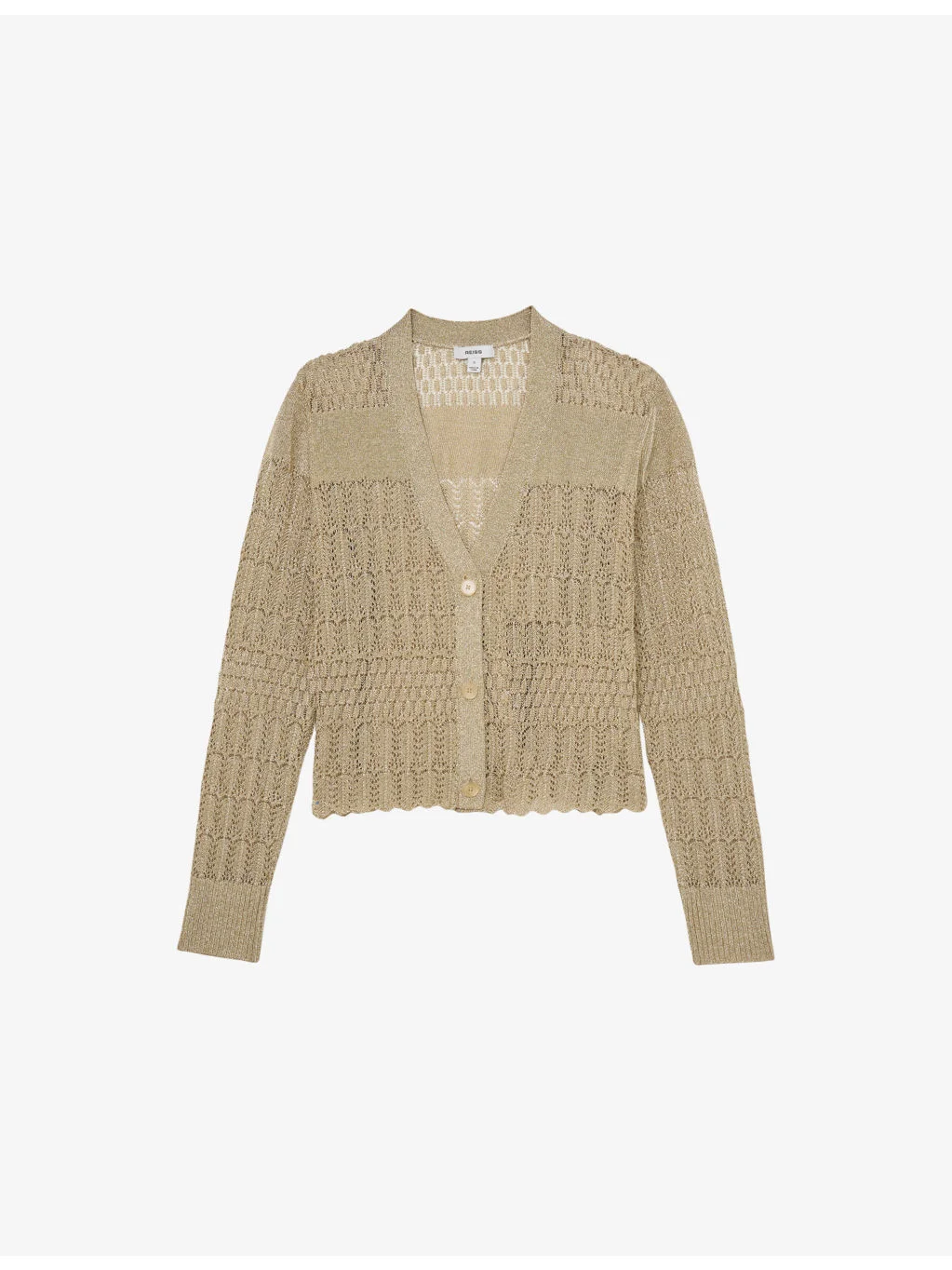 Suzanne V-Neck Knitted Cardigan - 1