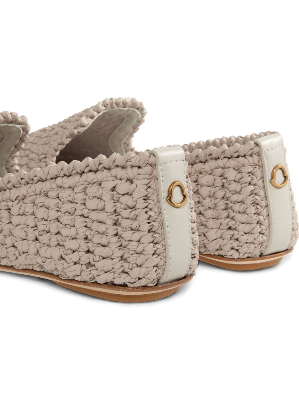 braided slip-on loafers - 4