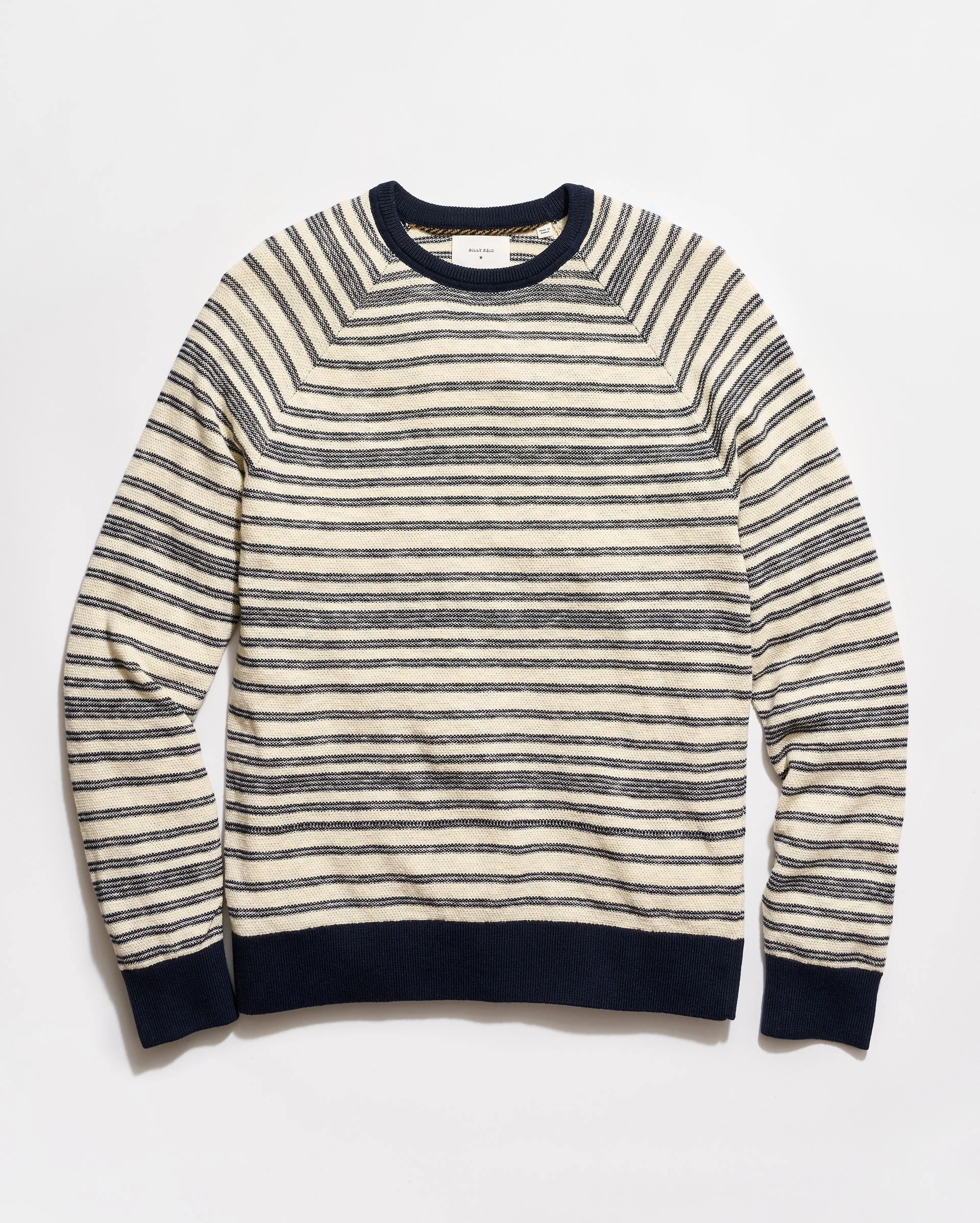 Raglan Stripe Crew - 1